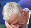 Le président de la Fédération française de football a également dénoncé la caricature de "Charlie Hebdo", qu'il juge "irrespectueuse et indécente".

Le sélectionneur français Didier Deschamps lors du match de football de la Coupe du monde 2026, groupe I'opposant la France à l'Irak au Lincoln Financial Field de Philadelphie, en Pennsylvanie, aux États-Unis, le 22 juin 2026. 

Photo de Gent Shkullaku/ZUMA Press Wire/ABACAPRESS.COM)