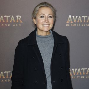 Anne-Sophie Lapix - Avant-première du film "Avatar : Fire and Ash" (Avatar : de Feu et de Cendres) à la Seine Musicale de Boulogne-Billancourt le 5 décembre 2025. © Marc Ausset-Lacroix/Bestimage