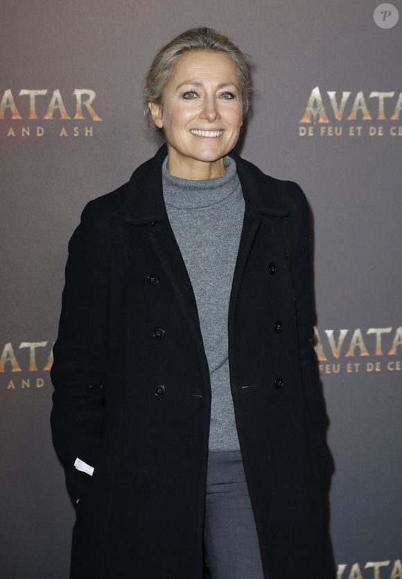 Anne-Sophie Lapix - Avant-première du film "Avatar : Fire and Ash" (Avatar : de Feu et de Cendres) à la Seine Musicale de Boulogne-Billancourt le 5 décembre 2025. © Marc Ausset-Lacroix/Bestimage
