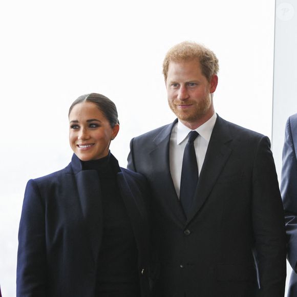 Le prince Harry, duc de Sussex et Meghan Markle, duchesse de Sussex, en visite à New York, le 23 septembre 2021.
© Taidgh Barron/Zuma Press/Bestimage