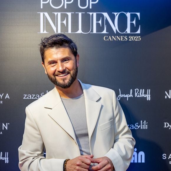 Exclusif - Christophe Beaugrand - Showcase de Lenie au showroom Pop Up Influence by Aurélien Cassirame lors du 78ème Festival International du Film de Cannes le 21 mai 2025. © Aurelio Stella / Evenjoy / BestImage
