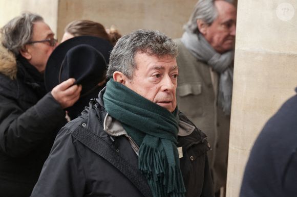Christian Constant assistant à la cérémonie d'enterrement de Jean-Luc Petitrenaud à l'église Saint-Pierre du Gros Caillou dans le 7e arrondissement de Paris, France, le 17 janvier 2025. Jean-Luc Petitrenaud, critique gastronomique et personnalité de la télévision française, est décédé le 10 janvier à l'âge de 74 ans. Photo par Nasser Berzane/ABACAPRESS.COM