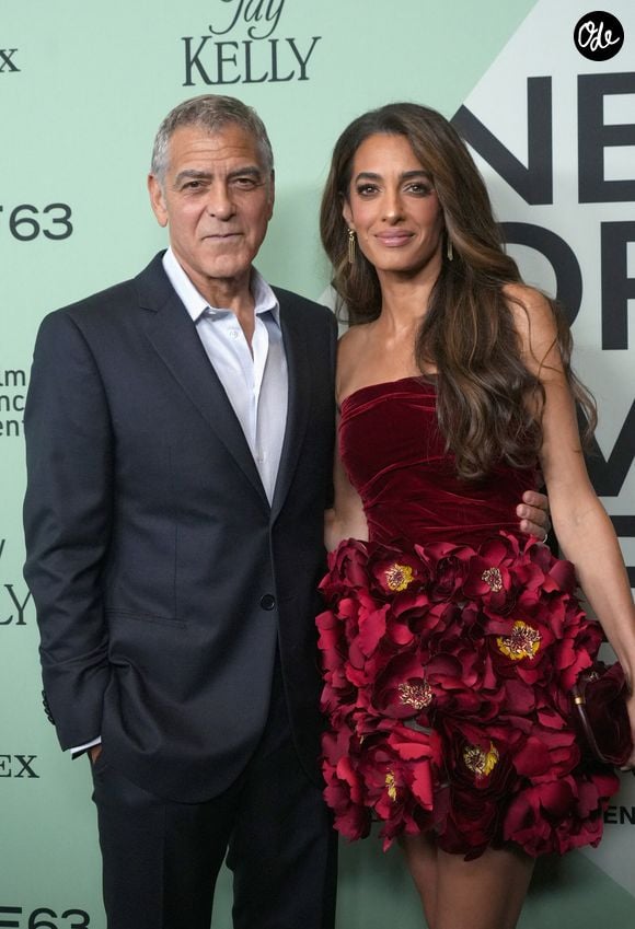 Amal Clooney et George Clooney, le 29 septembre 2025, à New York, lors de la 63e édition du New York Film Festival le 29 septembre 2025.

Credit Image: © Sonia Moskowitz Gordon/ZUMA Press Wire