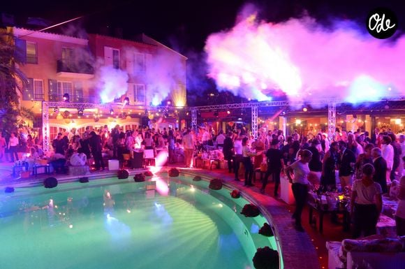 Exclusif - Illustration - Traditionnelle soirée d'anniversaire du Byblos sur le thème de la Dolce Vita à Saint-Tropez, le 19 juillet 2018.
© Rachid Bellak / Bestimage