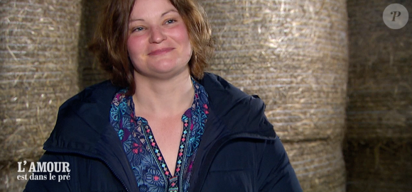 Aude - "L'amour est dans le pré 2018" sur M6. Le 5 novembre 2018.