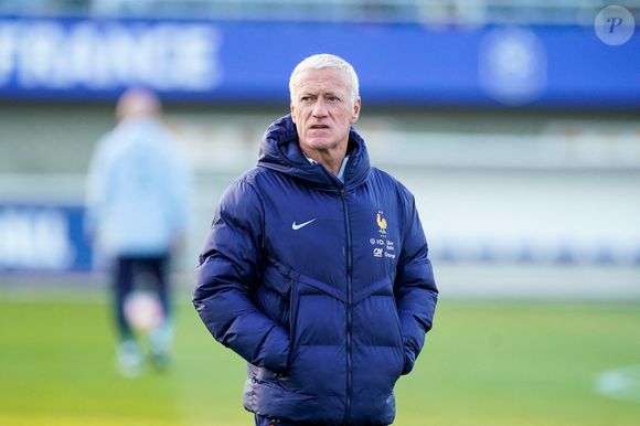 Une réponse qui laisse penser que Didier Deschamps a pris au sérieux l’existence de ce joueur fantôme...

Le sélectionneur de l'équipe de France Didier DESCHAMPS lors de la séance d'entraînement de l'équipe de France à l'INF Clairefontaine le 17 mars 2025 à Clairefontaine, France. Photo by Daniel Derajinski/Icon Sport/ABACAPRESS.COM