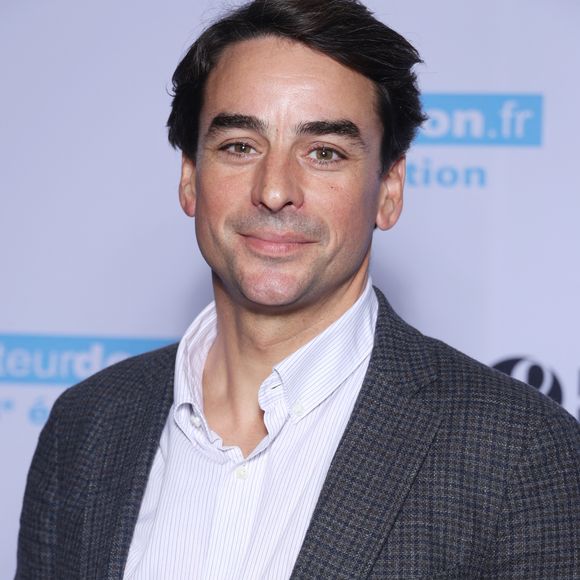 Julian Bugier - Soirée de lancement de la18ème édition du "Pasteurdon" à l'institut Pasteur de Paris le 9 octobre 2024. © Denis Guignebourg/BestImage