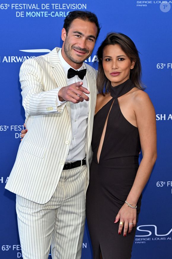 "C'est un bonheur immense auquel on ne s'attendait plus du tout. C'était la dernière tentative de FIV, on avait quasiment abandonné, et c'était la bonne. Donc on est aux anges, on ne peut pas être plus heureux, ça nous est tombé du ciel. Il est né le petit bébé, en bonne santé et on va le voir un petit peu dans cette saison", a-t-il fait savoir.

Valentin Kretz et Charina Sarte durant la cérémonie d'ouverture du 63ème Festival de Télévision de Monte-Carlo au Grimaldi Forum à Monaco, le 14 juin 2024. © Bruno Bebert/Bestimage
