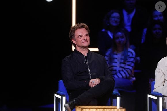 Exclusif - David Hallyday - Enregistrement de l'émission "La Boîte à secrets", au Studio du Lendit, présentée par F.Bollaert et diffusée le 24 janvier sur France 3. Le 16 décembre 2024
© Christophe Clovis / Bestimage