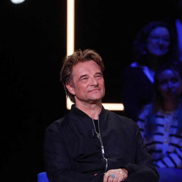 Exclusif - David Hallyday - Enregistrement de l'émission "La Boîte à secrets", au Studio du Lendit, présentée par F.Bollaert et diffusée le 24 janvier sur France 3. Le 16 décembre 2024
© Christophe Clovis / Bestimage
