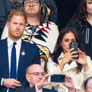 Le prince Harry et Meghan Markle assistent à la cérémonie d'ouverture des "Invictus Games Vancouver Whistler 2025" au Canada le 8 février 2025. Backgrid USA / Bestimage