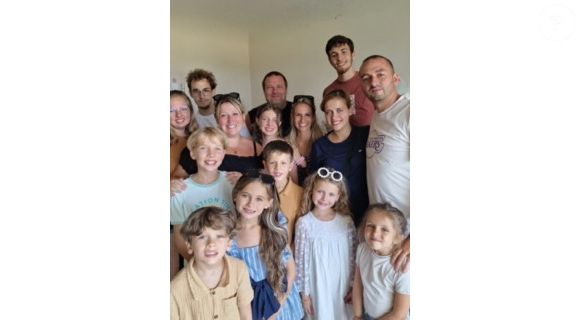 La famille Van der Auwera réunie en vacances sur Instagram.