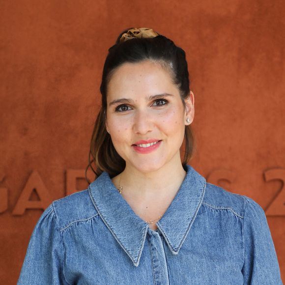 Joyce Jonathan au village des Internationaux de France de Roland Garros à Paris. © Dominique Jacovides / Bestimage