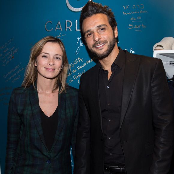 Exclusif - Maxim Nucci (Yodelice) et sa compagne Isabelle Ithurburu - Soirée de la Nuit de la Beauté à l’institut Carlota avec O.P.I et System Professional à Paris le 1er février 2018. © Cyril Moreau/Bestimage