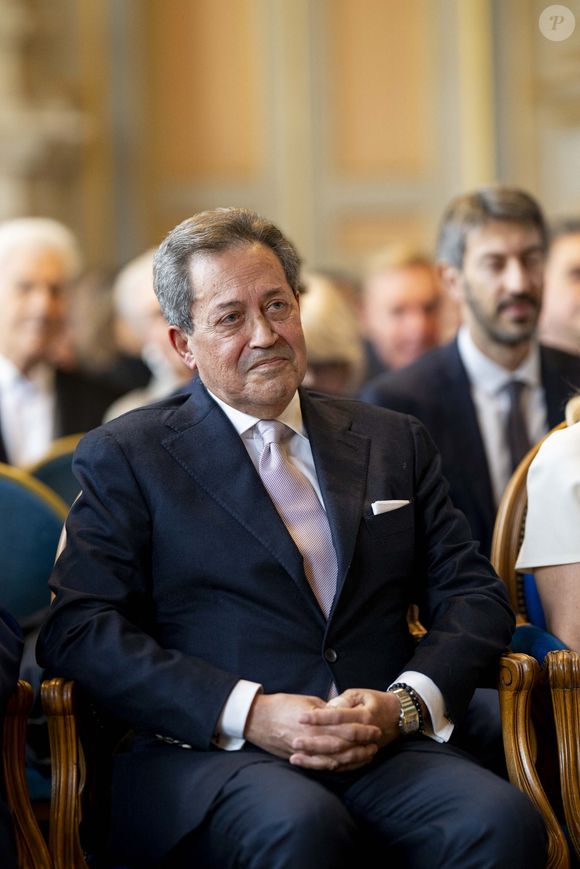 Georges Fenech - Mariage civil de Georges Fenech et Amélie Leperre-Dimeglio à la mairie du 16ème arrondissement de Paris le 31 janvier 2026.

© Pierre Perusseau / Bestimage