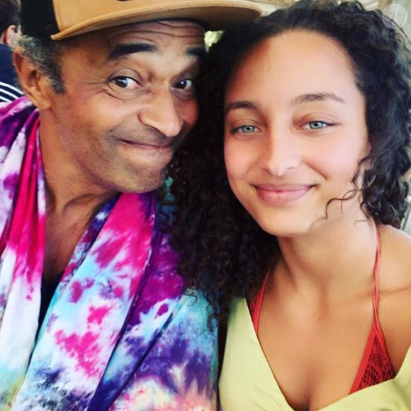 Yannick Noah et sa fille Eleejah