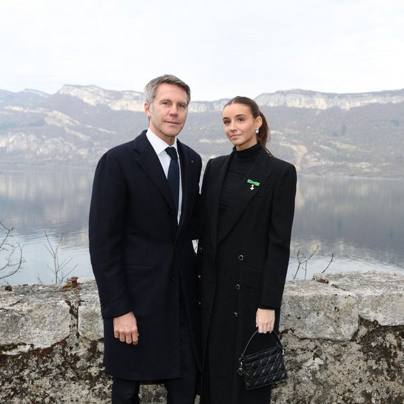 Ce dimanche 19 janvier, c'est au tour de la comédienne française de s'exprimer cette fois-ci sur leurs filles, Vittoria et Luisa.

Exclusif - Vittoria de Savoie et son père Emmanuel-Philibert de Savoie - La famille de Savoie s'est retrouvée à l'abbaye de Hautecombe lors d'une messe pour célébrer les 40 ans de la disparition du dernier roi régnant d'Italie, Humbert II de Savoie à Saint-Pierre-de-Curtille, le 18 Mars 2023. © Dominique Jacovides/Bestimage