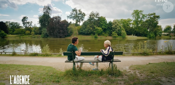 Raphaël Kretz et Majoe dans "L'Agence". TMC