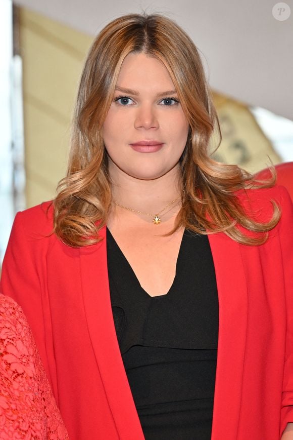 Camille Gottlieb durant la 8eme soirée du Coeur organisée par Femmes Leaders Mondiales Monaco au Yacht Club de Monaco, le 3 avril 2025.  © Bruno Bebert/Bestimage