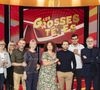 Bonne nouvelle pour l'équipe des "Grosses Têtes". Une chroniqueuse annonce qu'elle va être grand-mère.

Valerie Trierweiler, Christine Bravo, Caroline Diament, Jeanfi Janssens, Chantal Ladesou, Valerie Mairesse, Pablo Mira, Paul El Karhat, Laurent Ruquier, Bernard Mabille lors de l'Enregistrement de l'émission "Les Grosses Têtes Prime" © Jack Tribeca / Bestimage
