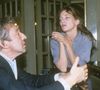 Le chanteur a été retrouvé mort en 1991, laissant seules sa femme Jane Birkin...

L'actrice et chanteuse anglaise Jane Birkin et son ancien mari, l'écrivain, compositeur et chanteur français Serge Gainsbourg à Paris, en 1985. Photo par Pascal Baril/ABACAPRESS.COM
