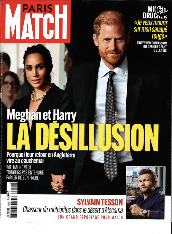 Couverture de Paris Match