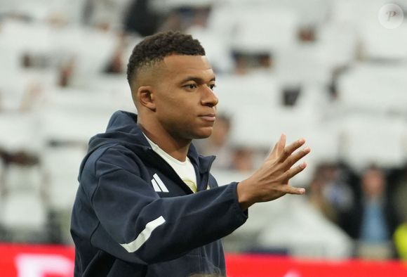 Kylian Mbappé lors du match de Liga entre le Real Madrid et le FC Barcelone le 26 octobre 2025 au stade Bernabeu à Madrid, en Espagne - Photo Laurent Lairys