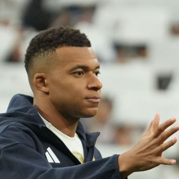 Kylian Mbappé lors du match de Liga entre le Real Madrid et le FC Barcelone le 26 octobre 2025 au stade Bernabeu à Madrid, en Espagne - Photo Laurent Lairys