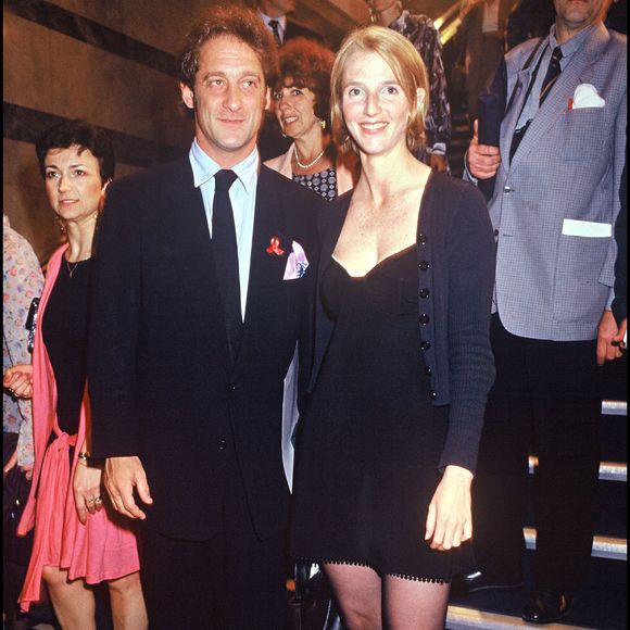 Sandrine Kiberlain et Vincent Lindon en 1994 lors du festival du film de Paris
©BERTRAND RINDOFF PETROFF / BESTIMAGE