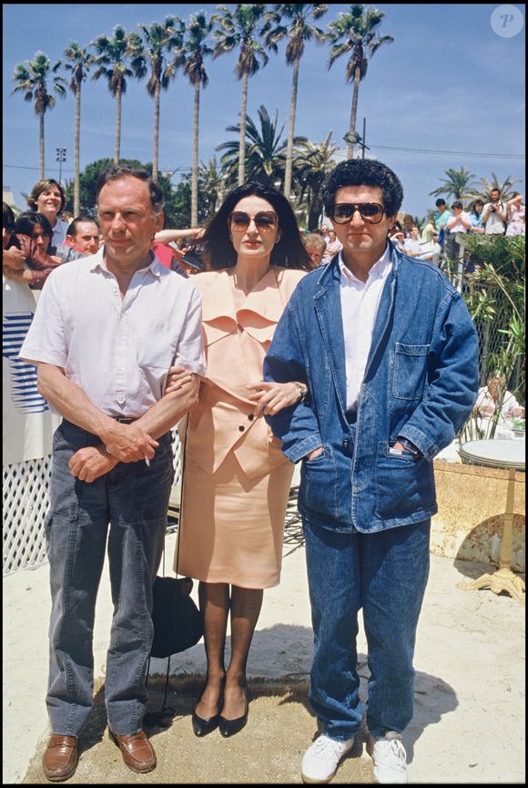 Jean-Louis Trintignant, Anouk Aimée et Claude Lelouch présentant "Un homme et une femme, 20 ans après" au Festival de Cannes en 1986
©ANGELI-RINDOFF / BESTIMAGE
