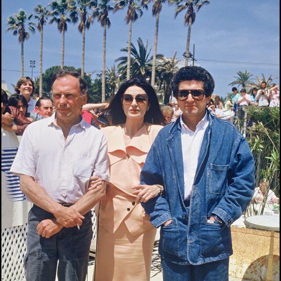 Jean-Louis Trintignant, Anouk Aimée et Claude Lelouch présentant "Un homme et une femme, 20 ans après" au Festival de Cannes en 1986
©ANGELI-RINDOFF / BESTIMAGE
