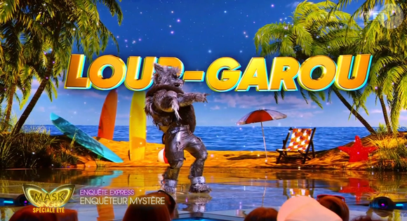 Mask Singer 9 : le Loup-garou retire son masque, prime du 29 mai - capture d'écran TF1