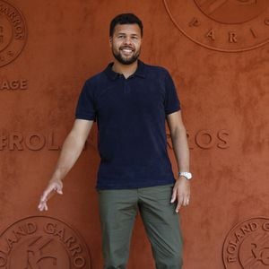 Jo-Wilfried Tsonga au village lors des Internationaux de France de tennis de Roland Garros 2023, à Paris, France, le 8 juin 2023. © Michael Baucher/Panoramic/Bestimage