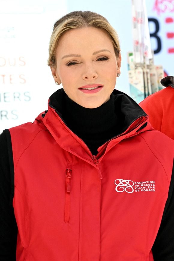 Le prince Albert II de Monaco et la princesse Charlene ont participé à la Road Safety Day, une journée de sensibilisation et de sport pour toute la famille dédié à la sécurité routière à vélo et à l'initiation des jeunes au sport, à Monaco organisée par la Fondation Princesse Charlene, le 23 mars 2025. © Bruno Bebert/Bestimage