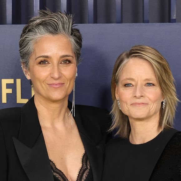 Jodie Foster, Aleaxandra Hedison - Photocall de la 30ème cérémonie Screen Actors Guild Awards à Los Angeles, le 24 février 2024. Photo par Broadimage / Bestimage
