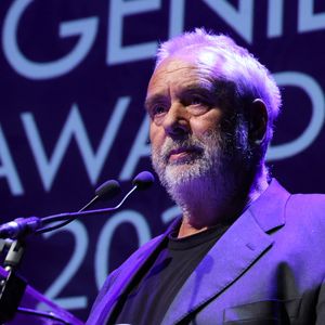 Exclusif - Luc Besson remet un génie d'honneur à Sophie Leclerc - Soirée des "Digital Creation Genie Awards 2026" au casino d'Enghien-les-Bains le 21 janvier 2026. © Denis Guignebourg/Bestimage