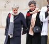 A l'occasion de ce qui aurait été le 74e anniversaire de Catherine Laborde, sa soeur Françoise et sa fille Gabrièle ont tenu à lui adresser de tendres messages.
Sortie des obsèques de Catherine Laborde en l’église Saint-Roch à Paris, le 6 février 2025. Décédée le 28 janvier 2025 à l'âge de 73 ans, l'ancienne présentatrice météo de TF1 (1988 - 2017) était atteinte de la maladie neurodégénérative à corps de Lewy.
© Jacovides - Moreau / Bestimage