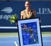 C’est lors de l’US Open 2025 qu’elle a disputé son dernier match, à la suite de l’annonce surprise de sa retraite en tant que tenniswoman en mai 2025.

Caroline Garcia (FRA) lors de son dernier match de sa carrière à l'US Open 2025 au Billie Jean National Tennis Center à New York City, NY, USA, le 25 août 2025. Photo par Corinne Dubreuil/ABACAPRESS.COM