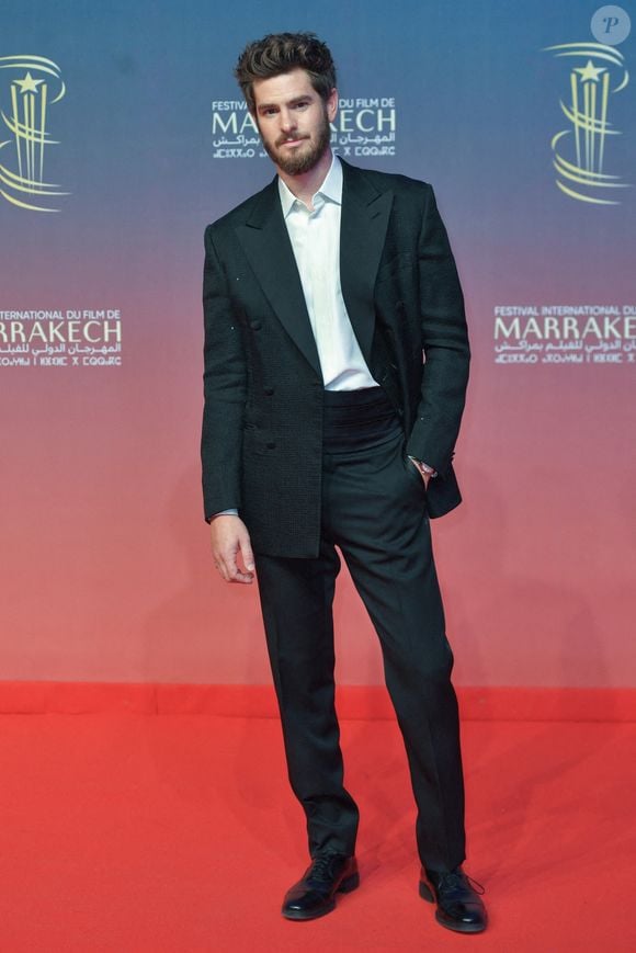 Andrew Garfield au tapis rouge de clôture du 21ème Festival International du Film de Marrakech à Marrakech, Maroc, le 07 décembre 2024. Photo by Aurore Marechal/ABACAPRESS.COM