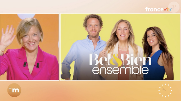 Maya Lauqué et Damien Thévenot aux commandes de "Télématin" sur France 2