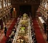 Un diner d'Etat a été organisé par le roi Charles III pour ses invités.

Donald J. Trump et le roi Charles III d'Angleterre lors du banquet d'Etat au château de Windsor en l'honneur de la visite officielle de président Donald Trump et de la Première dame Melania au Royaume-Uni. © Aaron Chown/WPA-Pool / Julien Burton via Bestimage