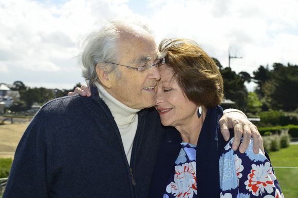 Exclusif - Rendez-vous avec Macha Méril et son mari Michel Legrand en thalassothérapie au centre Thalassa à Dinard. Bestimage