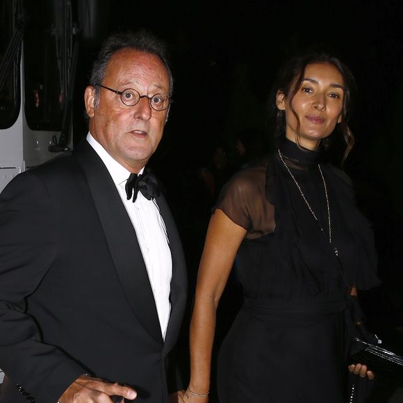 Jean Reno et sa femme Zofia Borucka - Les célébrités arrivent au 50ème anniversaire de la marque Ralph Lauren à New York le 7 septembre 2018. (Agence / Bestimage USA).