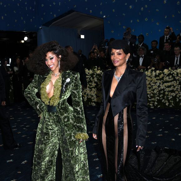 New York - États-Unis : Cardi B et Halle Berry assistent au 2025 Met Gala Celebrating Superfine : Tailoring Black Style au Metropolitan Museum of Art à New York. Le 5 mai 2025. (Crédit image : © Photo Image Press via ZUMA Press Wire