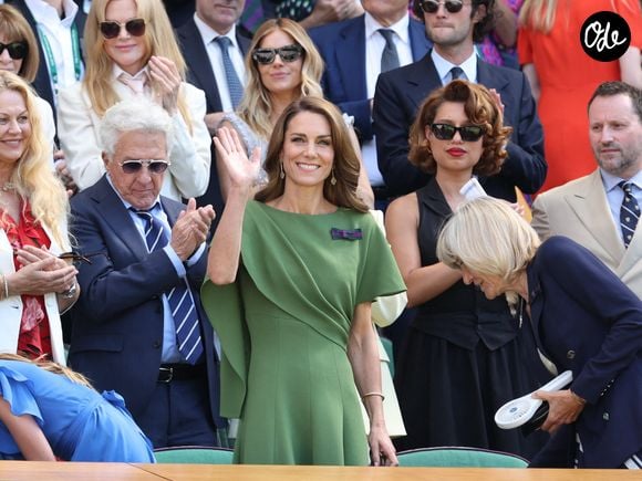 Kate Middleton à Wimbledon, le 12 juillet 2026.

© Mirrorpix / Bestimage