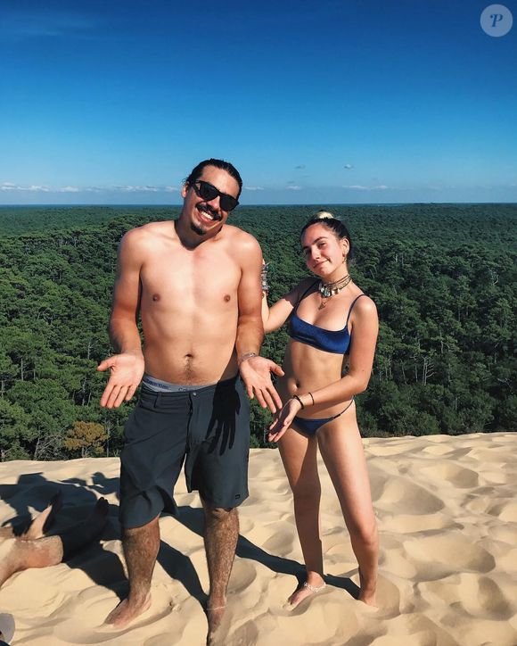 Inca et Aël, les enfants de Florent Pagny et sa femme Azucena, sur Instagram.