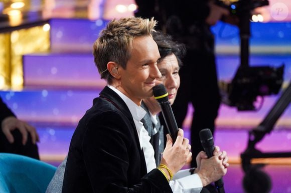 Cyril Féraud lors de la soirée de lancement de la 39ème édition du Téléthon sur France 3 aux Studios du Lendit à Saint-Denis, France, le 5 décembre 2025. © Anne-Sophie Guebey/Bestimage
