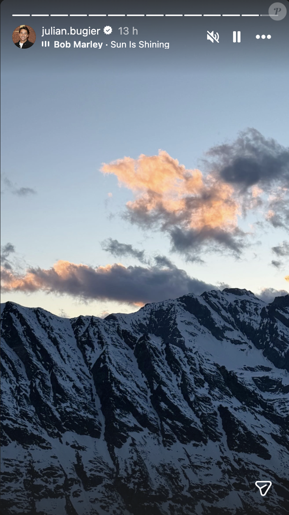 Il partage sur Instagram son séjour dans les Alpes avec des images de son défi sportif.

Julian Bugier a partagé des images de son séjour au ski. Capture d'écran Instagram