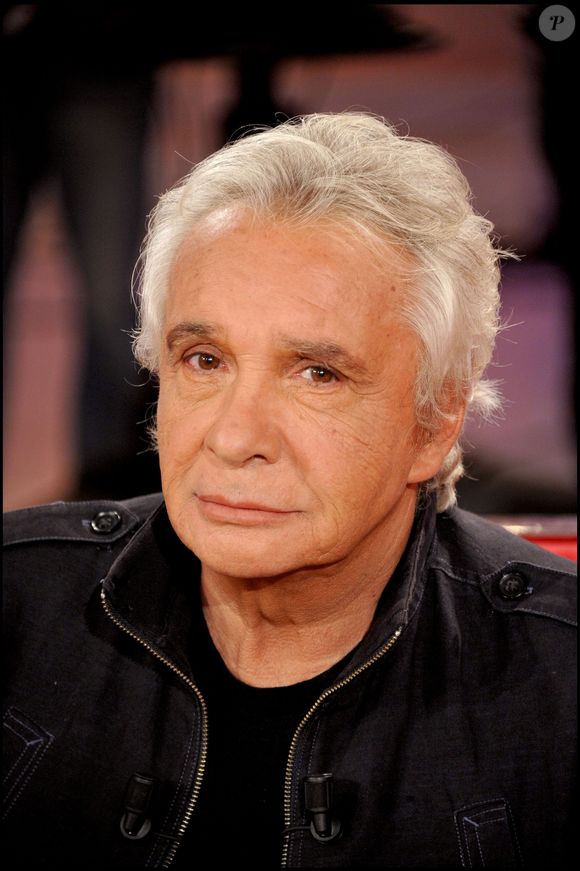 Michel Sardou pour l'enregistrement de l'émission "Vivement Dimanche".

©BestImage