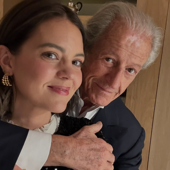 Philippe Junot et sa fille partagent une belle complicité.
